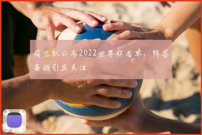 荷兰队公布2022世界杯名单,阵容备战引发关注