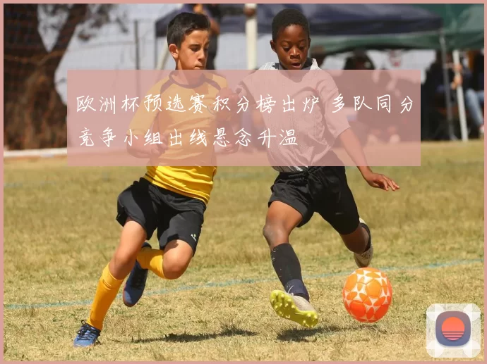 欧洲杯预选赛积分榜出炉 多队同分竞争小组出线悬念升温