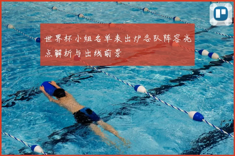 世界杯小组名单表出炉各队阵容亮点解析与出线前景